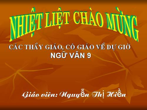 Bài 24. Nghĩa tường minh và hàm ý