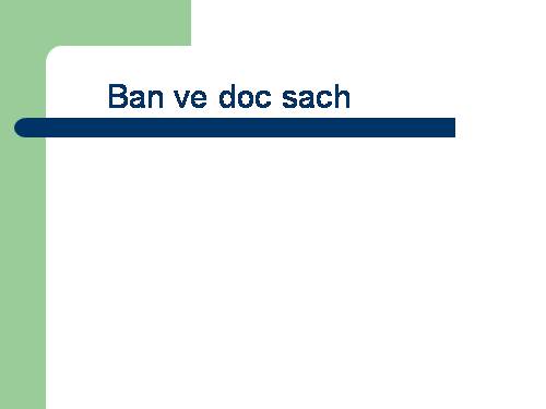 Bài 18. Bàn về đọc sách