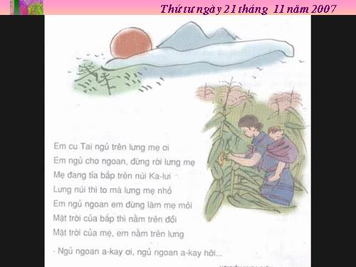 Bài 12. Khúc hát ru những em bé lớn trên lưng mẹ