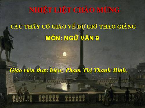 Bài 12. Ánh trăng