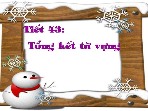 Bài 9. Tổng kết về từ vựng (Từ đơn, từ phức,... từ nhiều nghĩa; Từ đồng âm,... trường từ vựng)