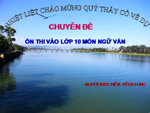 Chuyên đề ôn thi vào 10