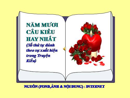 50 cau Kieu hay nhat