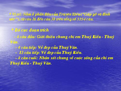 Bài 6. Chị em Thúy Kiều