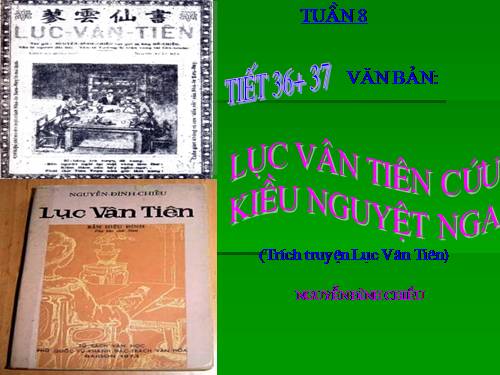 Bài 8. Lục Vân Tiên cứu Kiều Nguyệt Nga