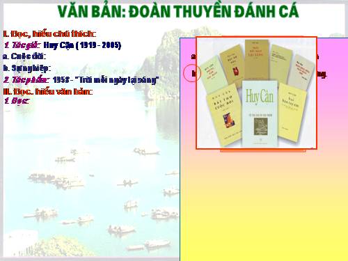 Bài 11. Đoàn thuyền đánh cá