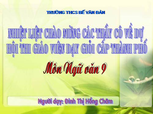 Bài 24. Nghĩa tường minh và hàm ý