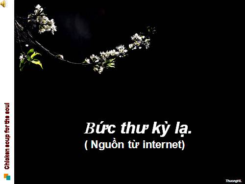 Bức thư kỳ lạ