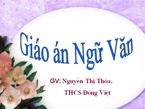 Bài 3. Xưng hô trong hội thoại