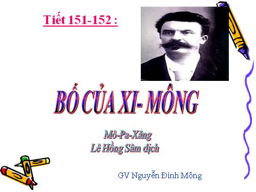 Bài 30. Bố của Xi-mông