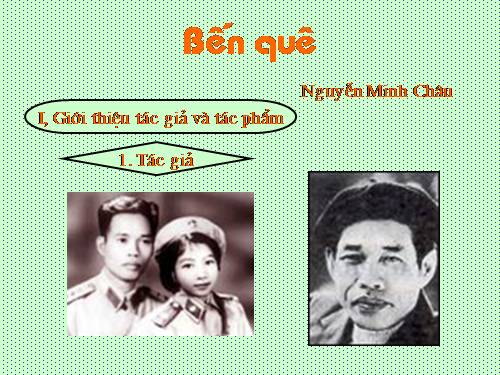 Bài 27. Bến quê