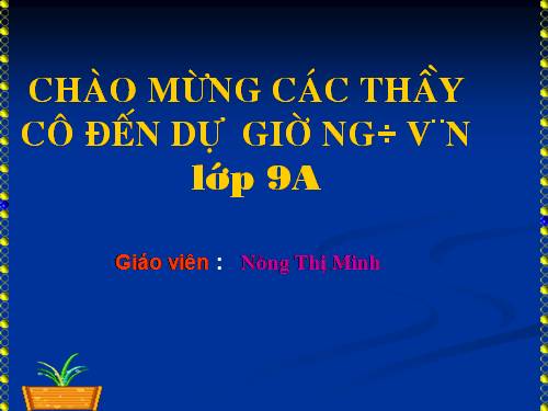 Bài 24. Nghĩa tường minh và hàm ý