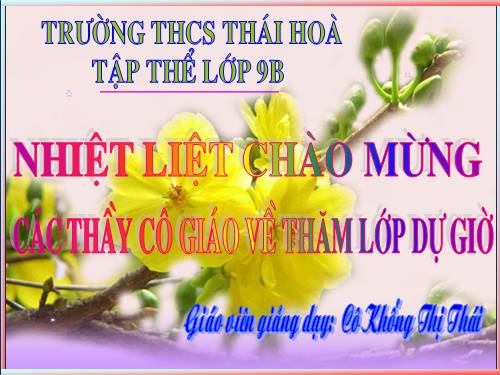 Bài 23. Mùa xuân nho nhỏ
