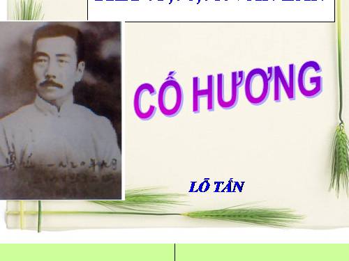 Bài 16. Cố hương