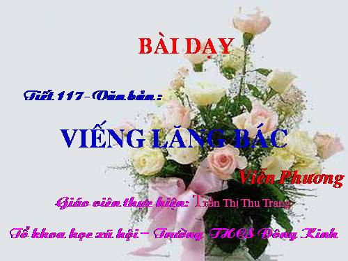 Bài 23. Viếng lăng Bác