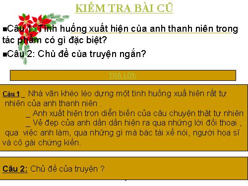 Bài 15. Chiếc lược ngà