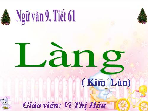 Bài 13. Làng