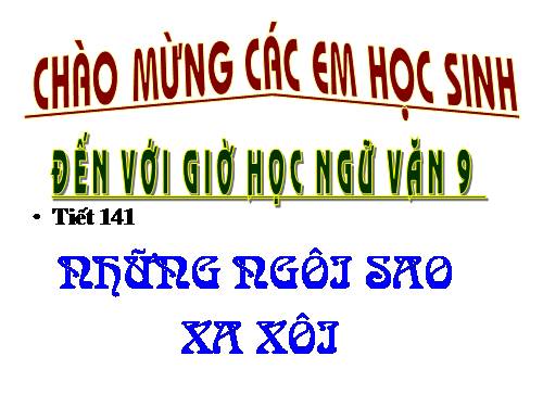 Bài 28. Những ngôi sao xa xôi