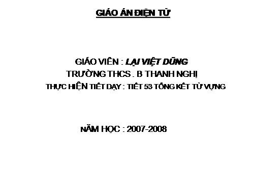 Bài 11. Tổng kết về từ vựng (Từ tượng thanh, tượng hình, một số phép tu từ từ vựng)