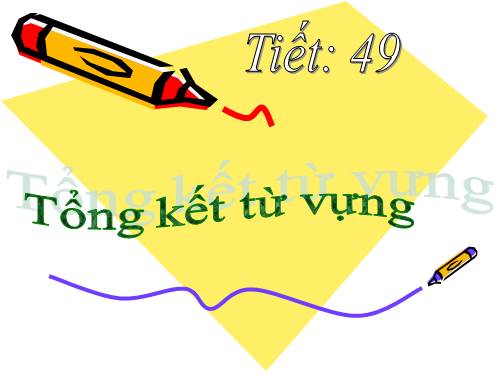 Bài 10. Tổng kết về từ vựng (Sự phát triển của từ vựng,... trau dồi vốn từ)