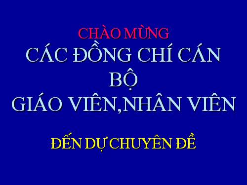 Chuyên đề: GDBV môi trường.