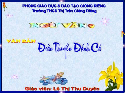 Bài 11. Đoàn thuyền đánh cá