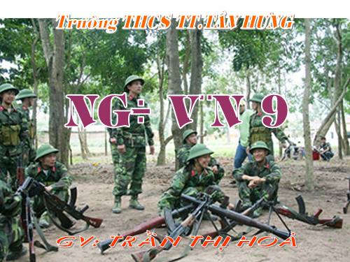 Bài 10. Đồng chí