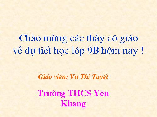 Bài 10. Đồng chí