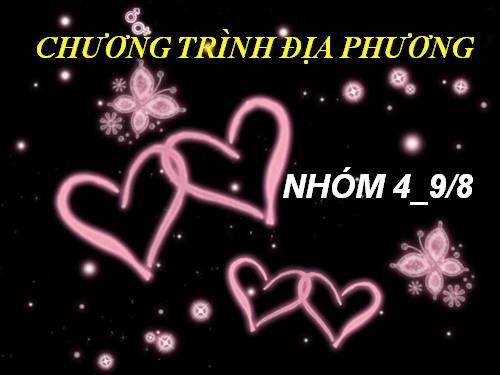 Bài 9. Chương trình địa phương (phần Văn)