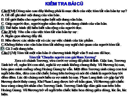 Bài 6. Miêu tả trong văn bản tự sự