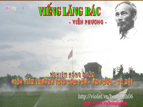 Bài 23. Viếng lăng Bác