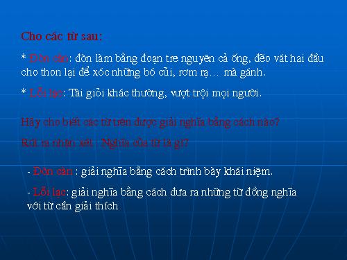 Bài 9. Tổng kết về từ vựng (Từ đơn, từ phức,... từ nhiều nghĩa; Từ đồng âm,... trường từ vựng)