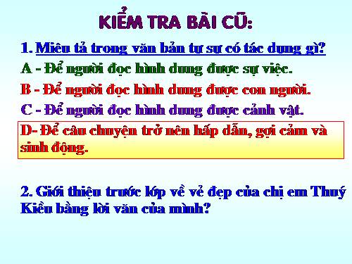 Bài 8. Miêu tả nội tâm trong văn bản tự sự