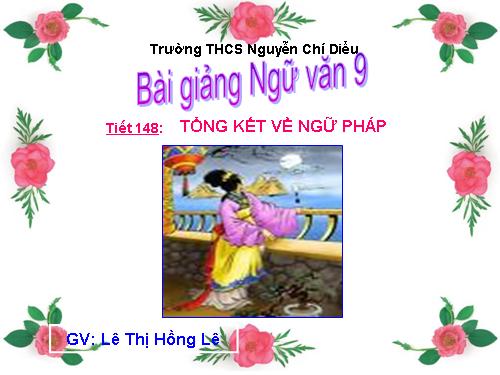 Bài 29. Tổng kết về ngữ pháp