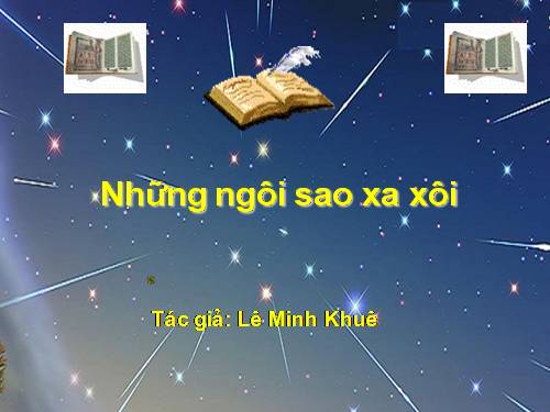 Bài 28. Những ngôi sao xa xôi