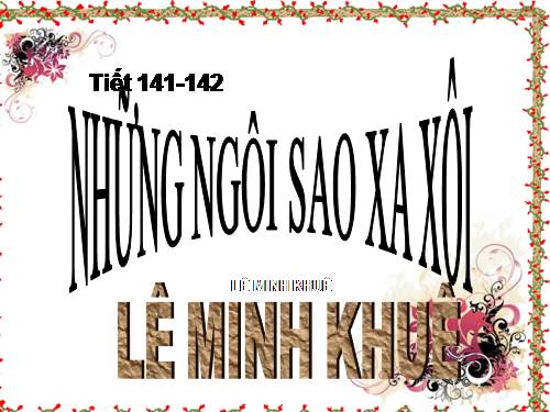 Bài 28. Những ngôi sao xa xôi