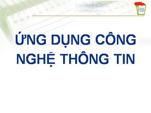 DINH HUONG UNG DUNG CNTT TRONG TRUONG HOC