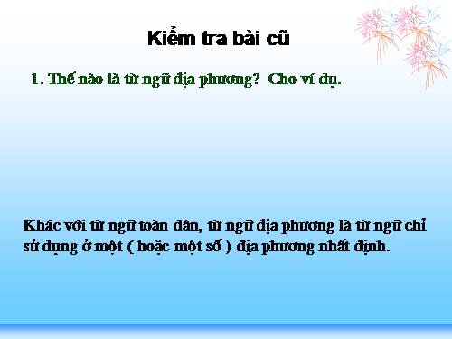 Bài 26. Chương trình địa phương (phần tiếng việt)