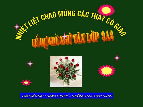 Bài 16. Cố hương