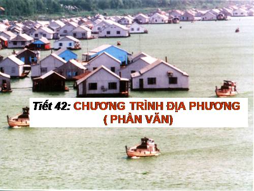 Bài 9. Chương trình địa phương (phần Văn)