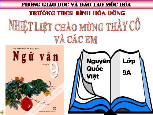 Bài 20. Các thành phần biệt lập (tiếp theo)