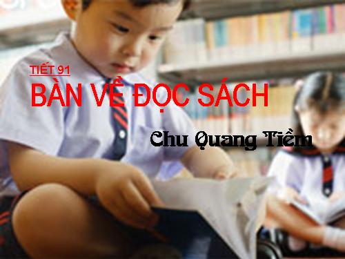 Bài 18. Bàn về đọc sách