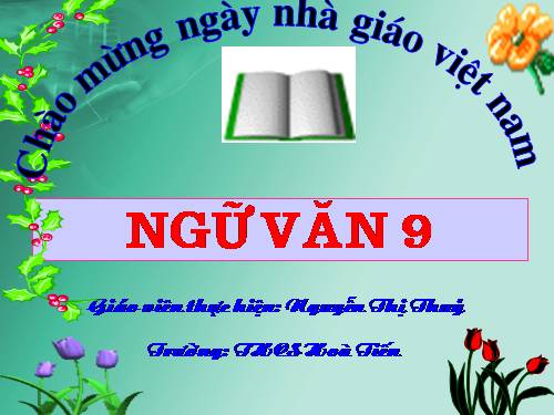 Bài 13. Đối thoại, độc thoại và độc thoại nội tâm trong văn bản tự sự