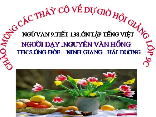 Bài 27. Ôn tập phần Tiếng Việt (Khởi ngữ, Các thành phần biệt lập,...)