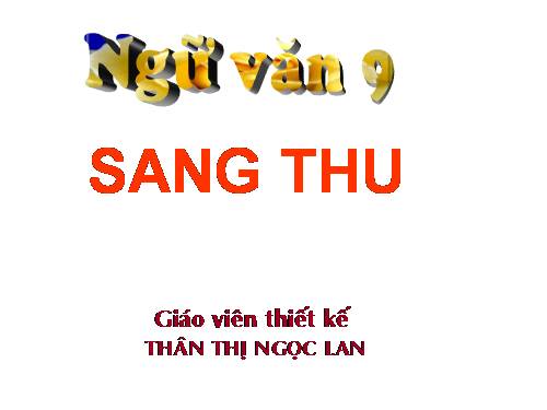 Bài 24. Sang thu