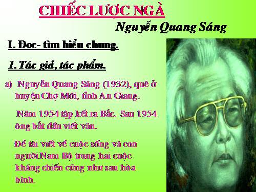 Bài 15. Chiếc lược ngà