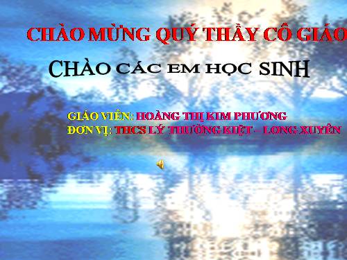 Bài 25. Mây và sóng