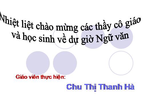 Bài 18. Khởi ngữ