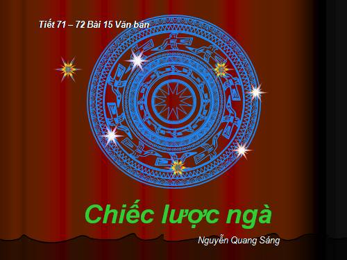 Bài 15. Chiếc lược ngà