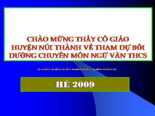 Giáo dục bảo vệ môi trường qua môn N.văn